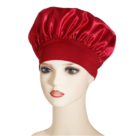 Wide-Edge Elastic Shower Cap