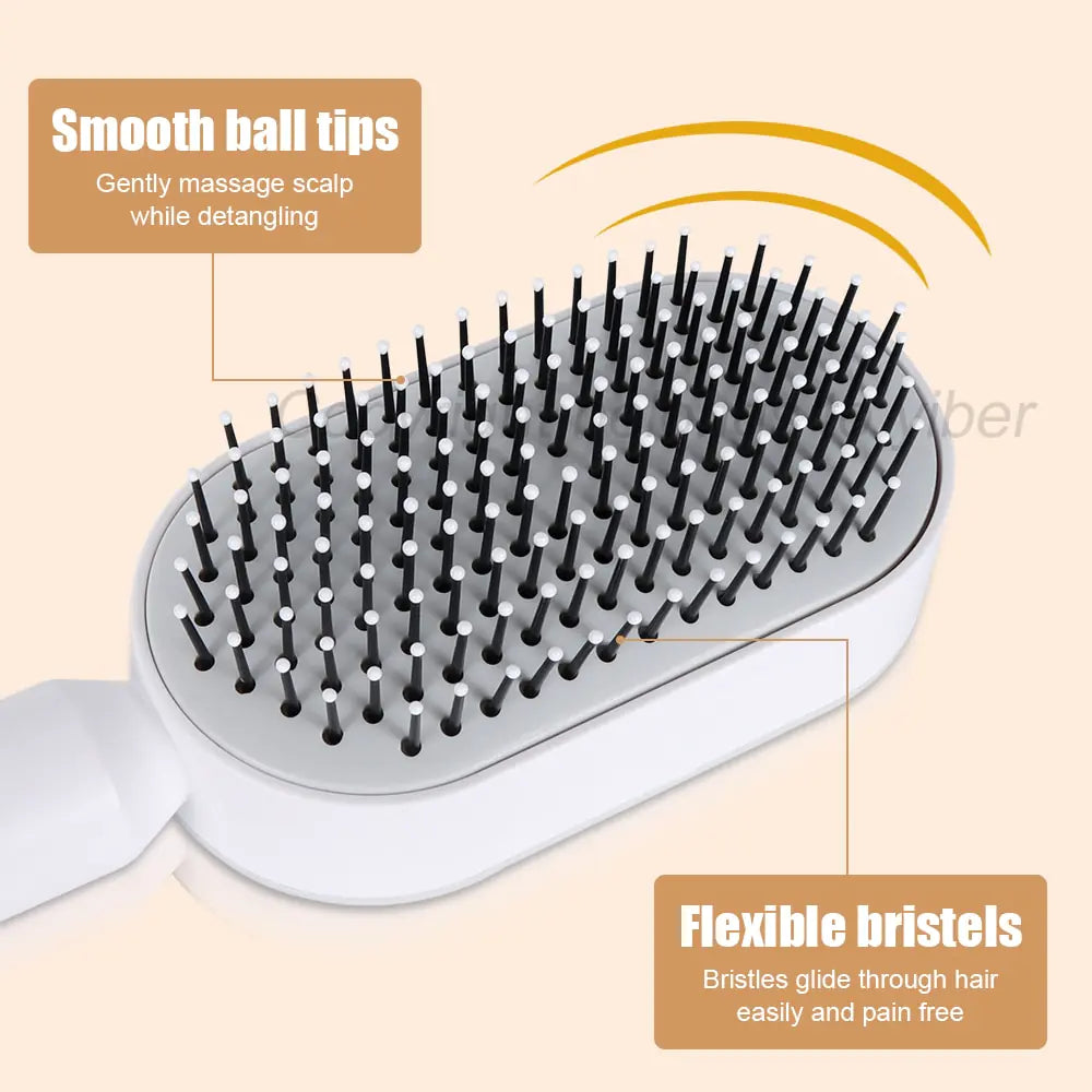 Self Cleaning Hair Brush