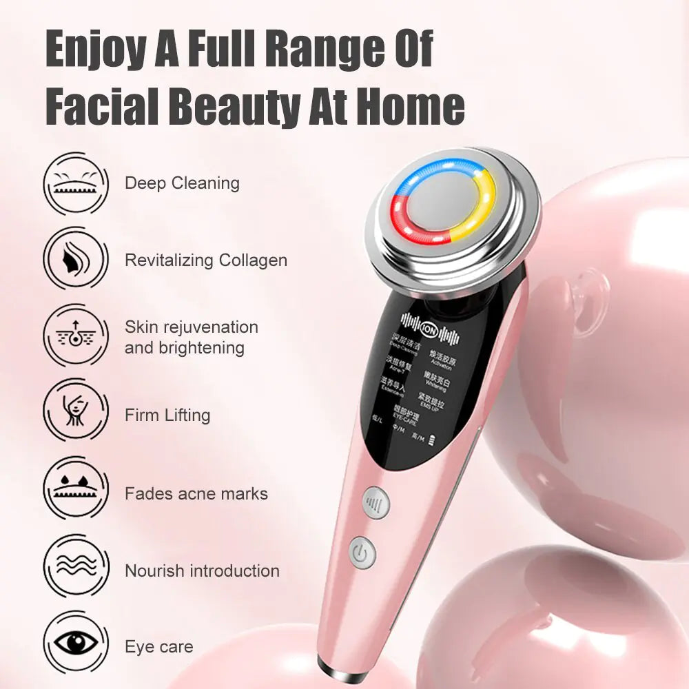 Lifting Device Microcurrent Skin Rejuvenation Facial Massager