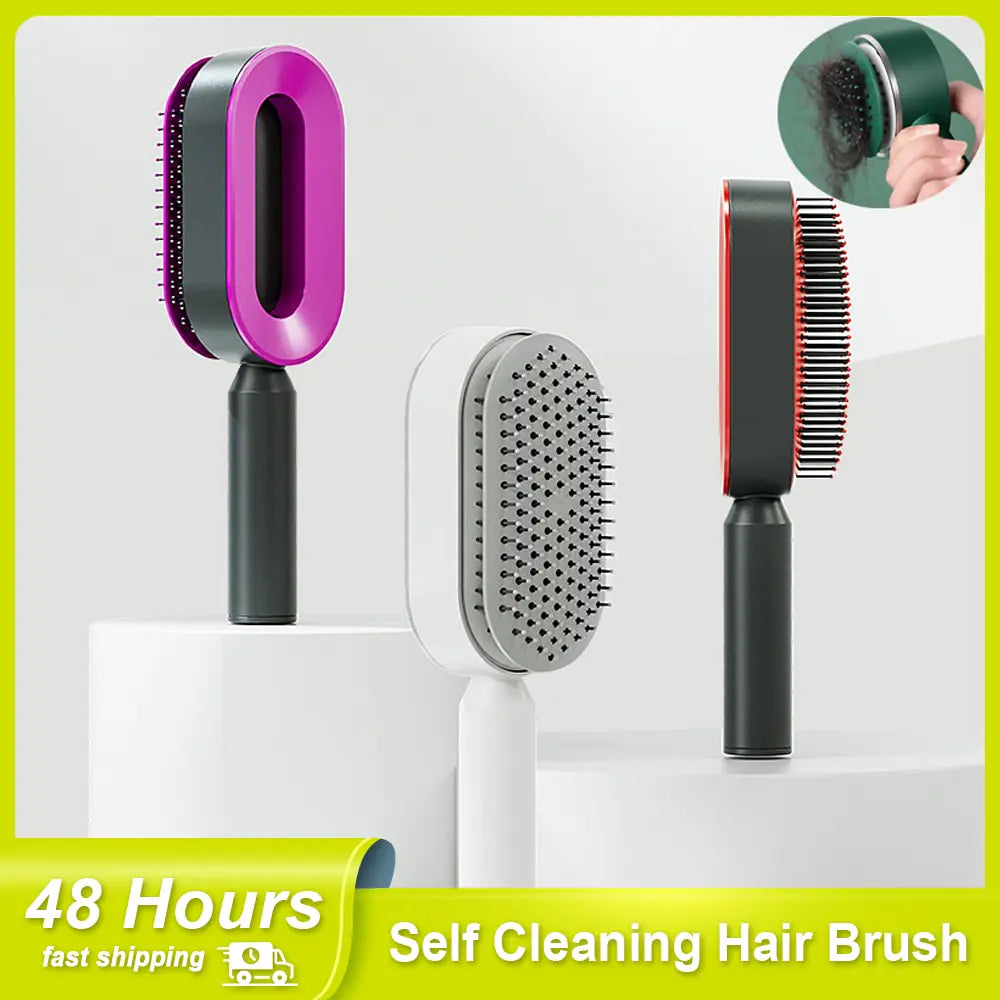 Self Cleaning Hair Brush